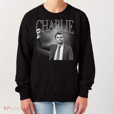Justice For Charlie Kirk Memorial Tribute Women's Sweatshirt