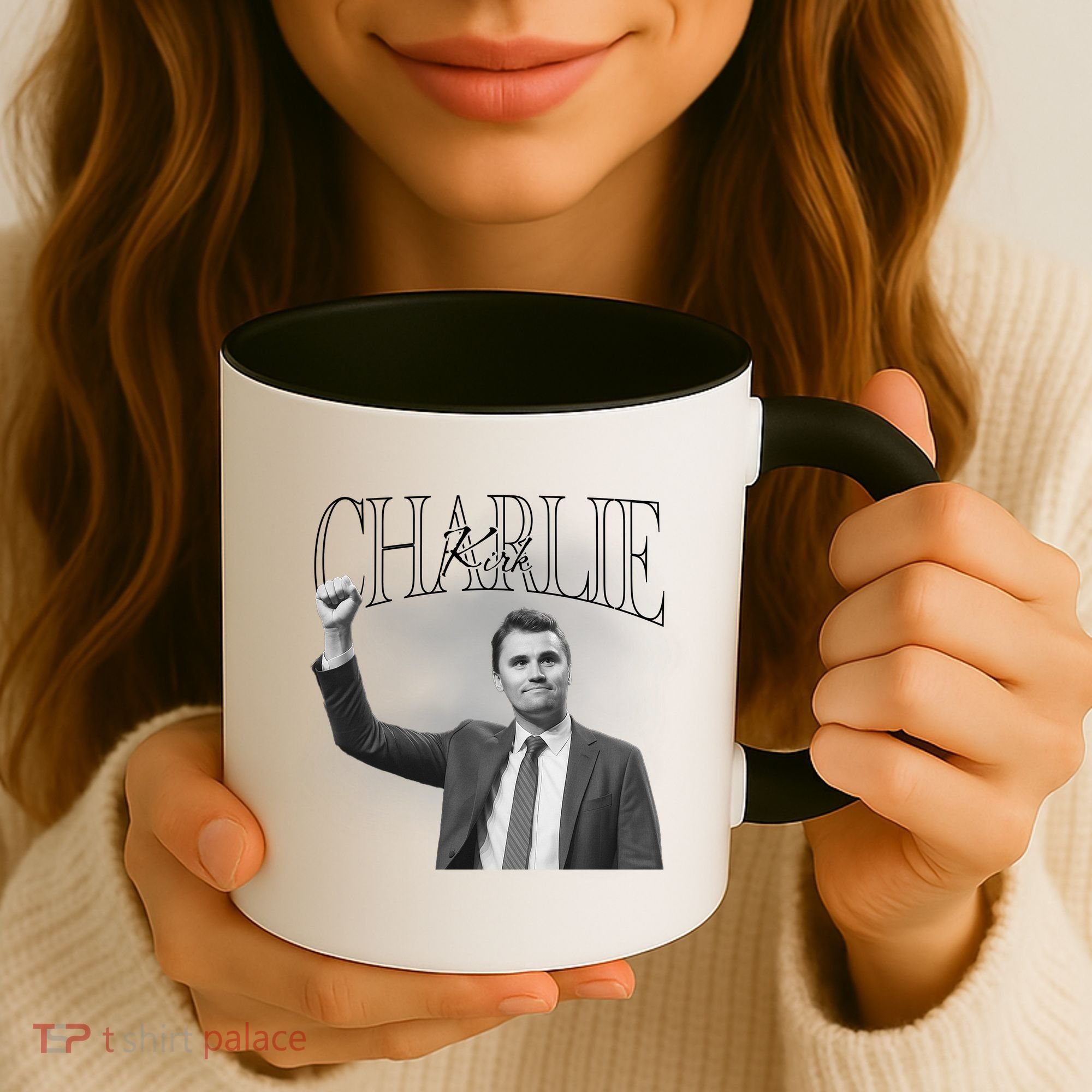 Justice For Charlie Kirk Memorial Tribute Coffee Mug