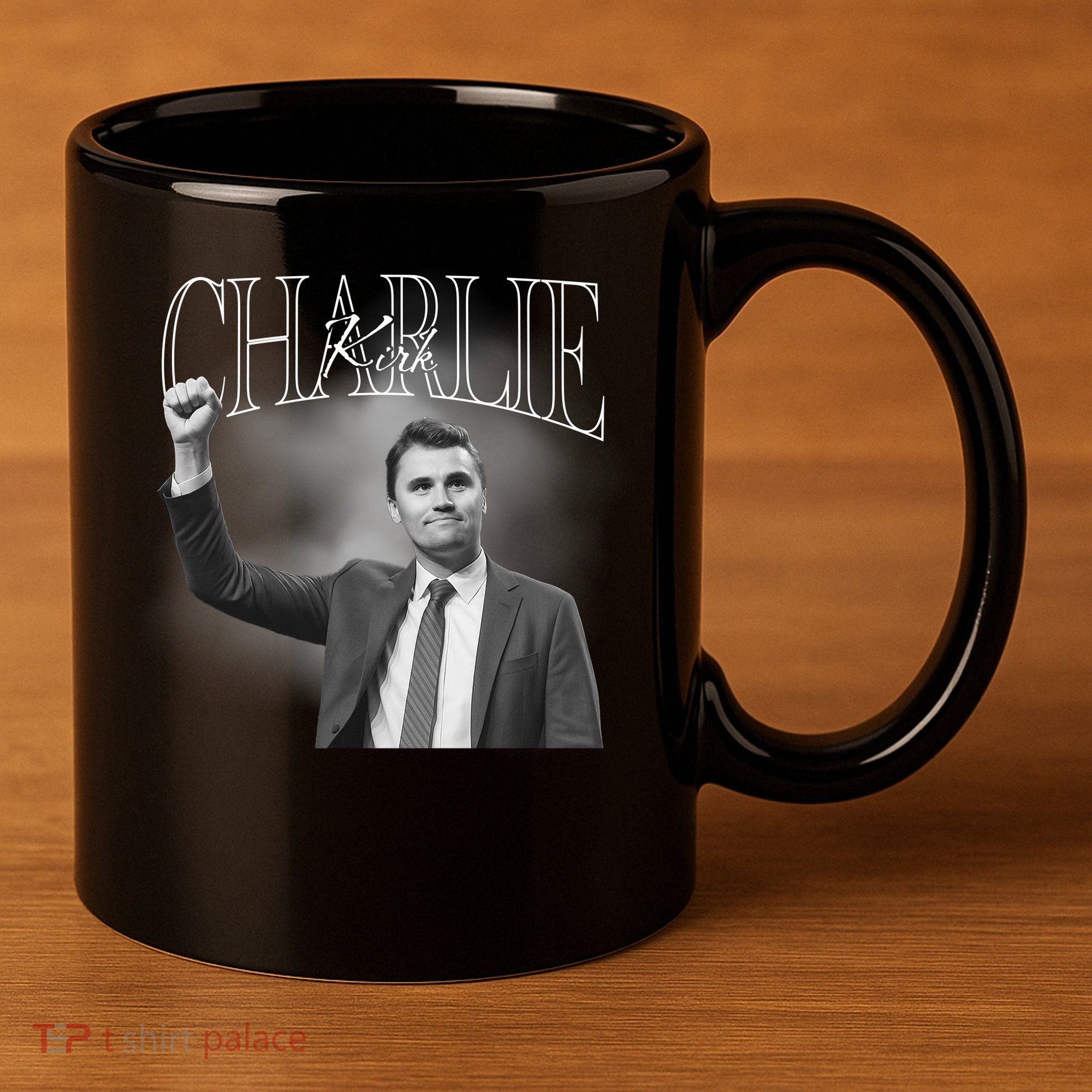 Justice For Charlie Kirk Memorial Tribute 11oz C Handle Ceramic Mug