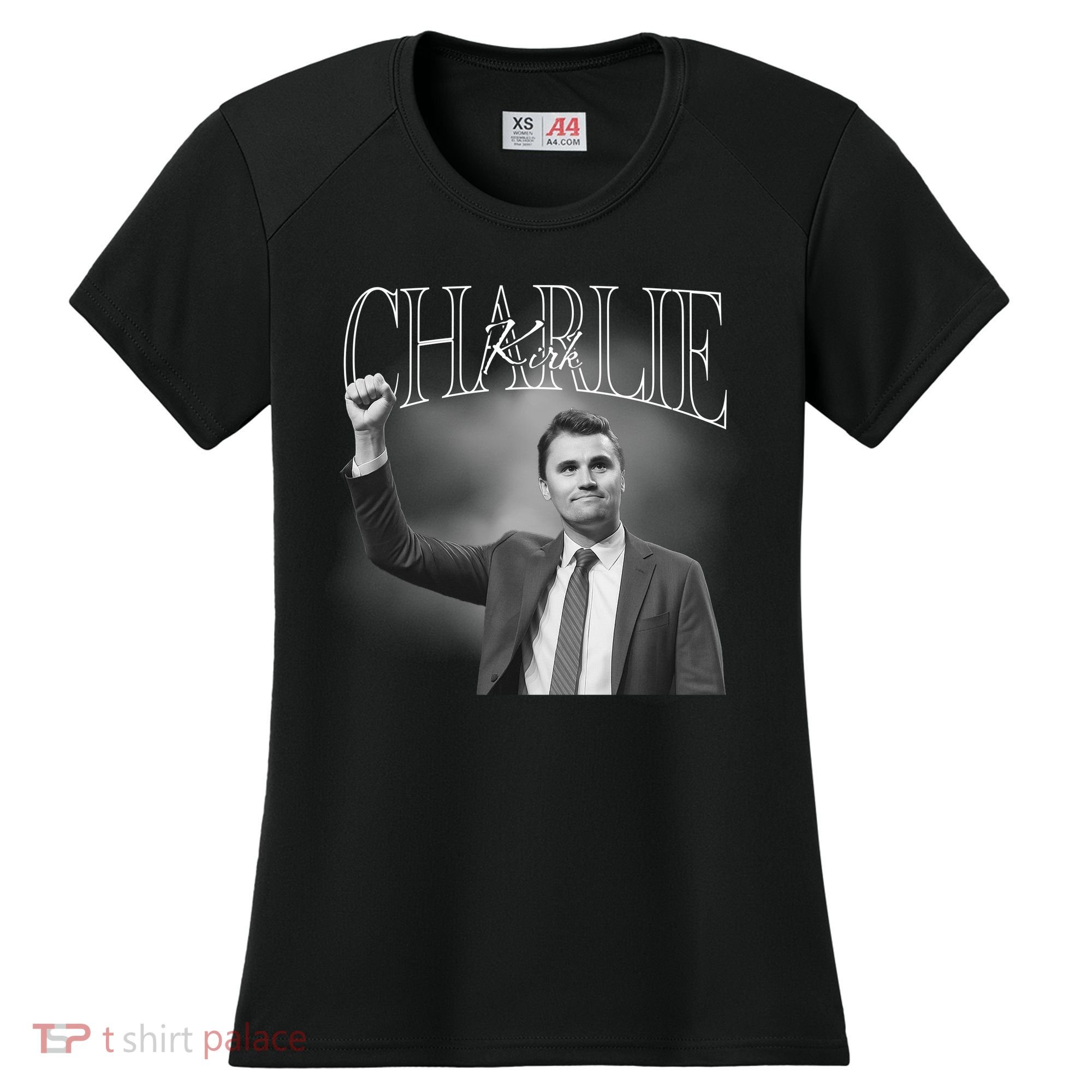 Justice For Charlie Kirk Memorial Tribute Women's Cooling Performance Crew T-Shirt