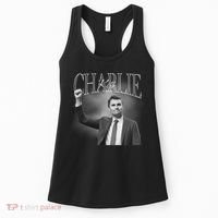 Justice For Charlie Kirk Memorial Tribute Women's Tank Top thumb 0