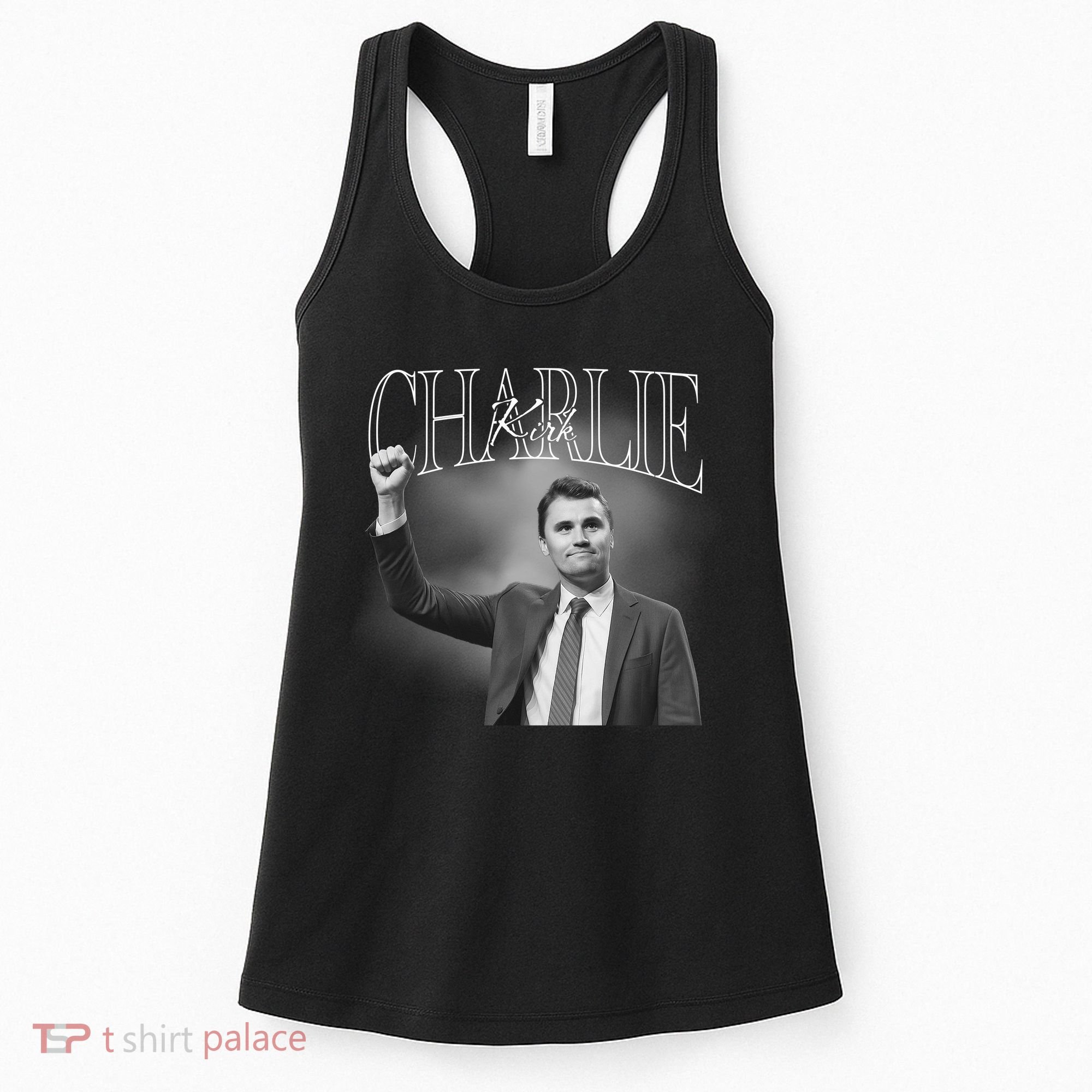 Justice For Charlie Kirk Memorial Tribute Women's Tank Top