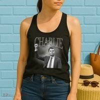 Justice For Charlie Kirk Memorial Tribute Women's Tank Top thumb 2
