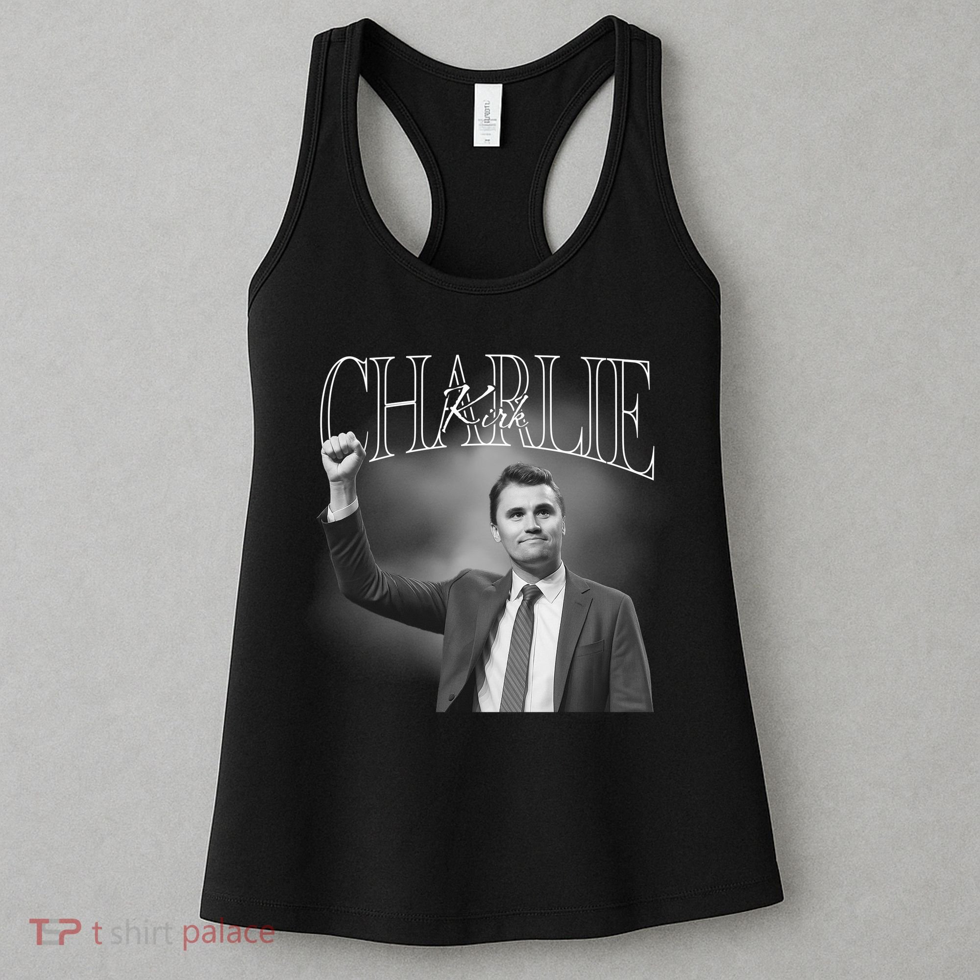 Justice For Charlie Kirk Memorial Tribute Women's Tank Top