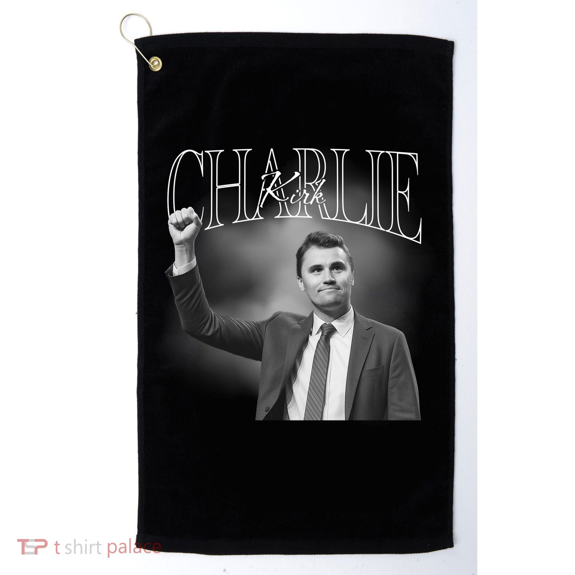 Justice For Charlie Kirk Memorial Tribute Golf Towel