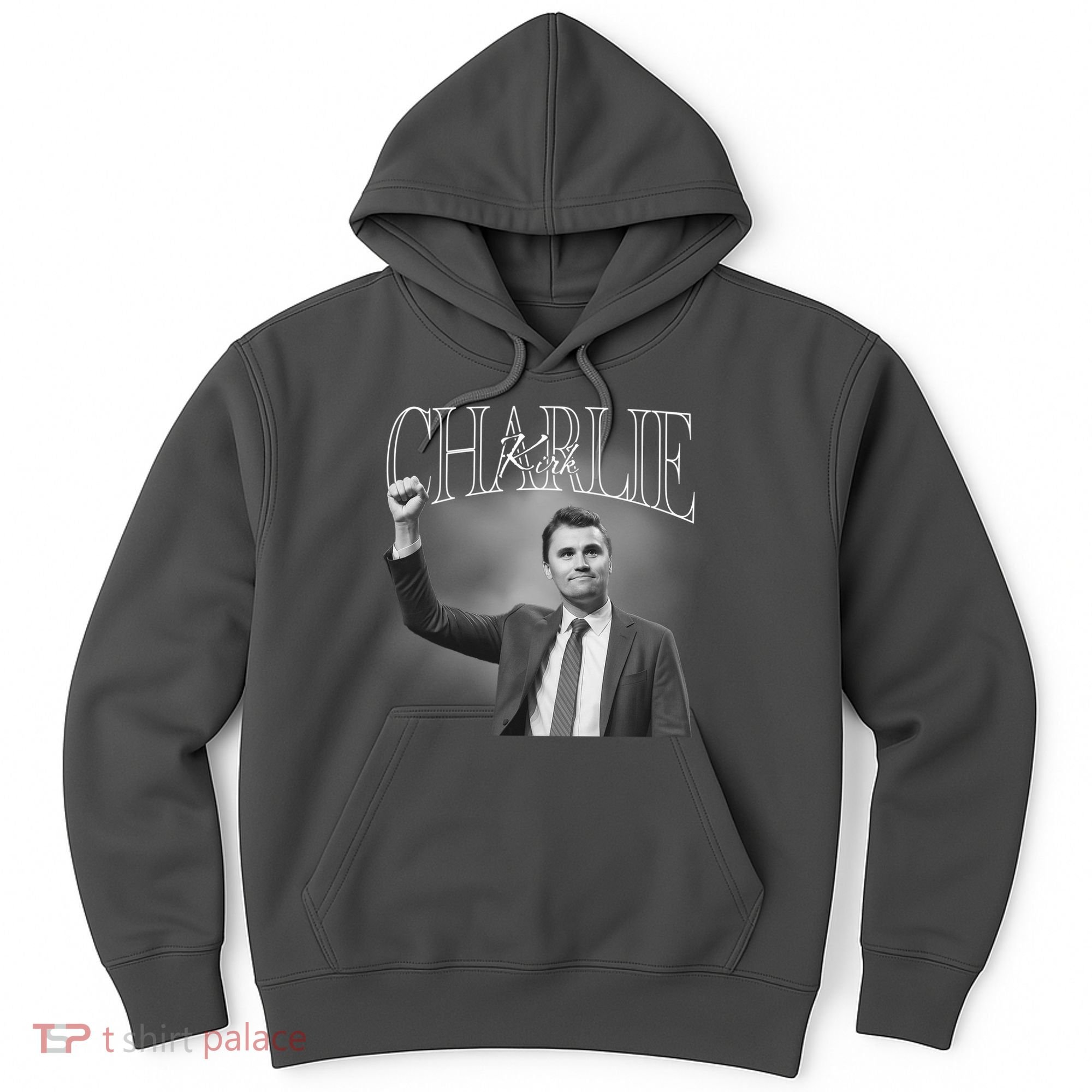 Justice For Charlie Kirk Memorial Tribute Hoodie