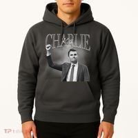 Justice For Charlie Kirk Memorial Tribute Hoodie thumb 2