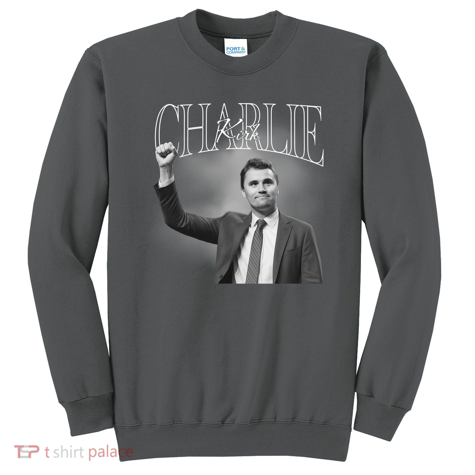 Justice For Charlie Kirk Memorial Tribute Sweatshirt