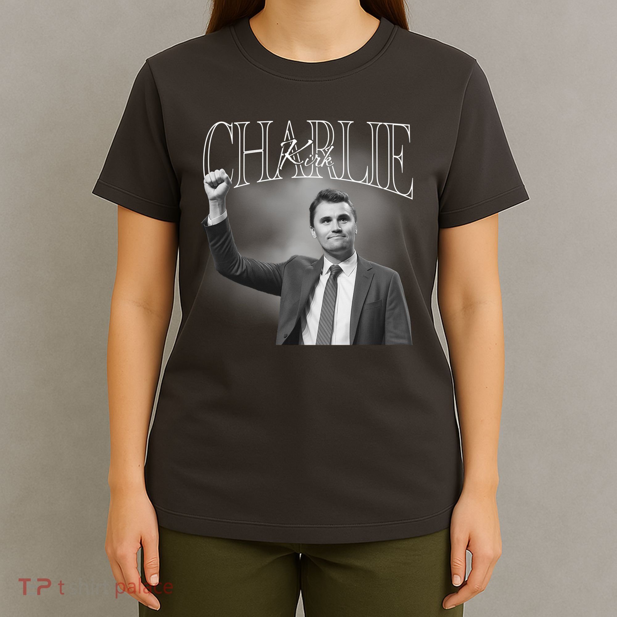 Justice For Charlie Kirk Memorial Tribute T-Shirt