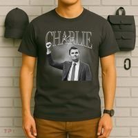 Justice For Charlie Kirk Memorial Tribute T-Shirt thumb 6