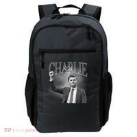 Justice For Charlie Kirk Memorial Tribute Backpack thumb 0