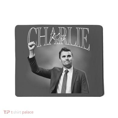 Justice For Charlie Kirk Memorial Tribute Mousepad