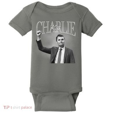 Justice For Charlie Kirk Memorial Tribute Baby Bodysuit