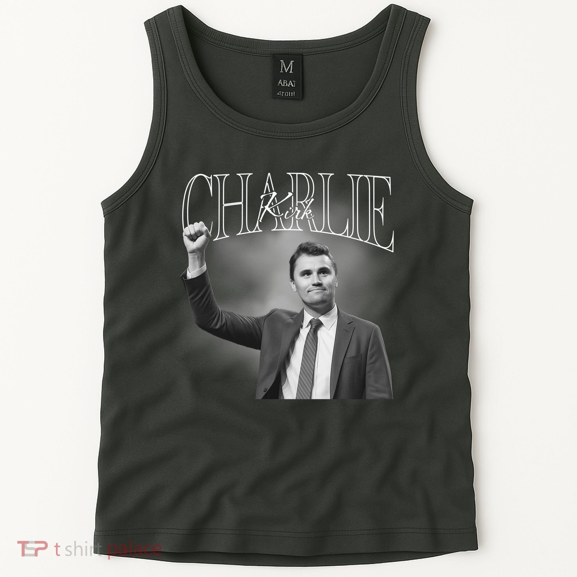 Justice For Charlie Kirk Memorial Tribute Tank Top