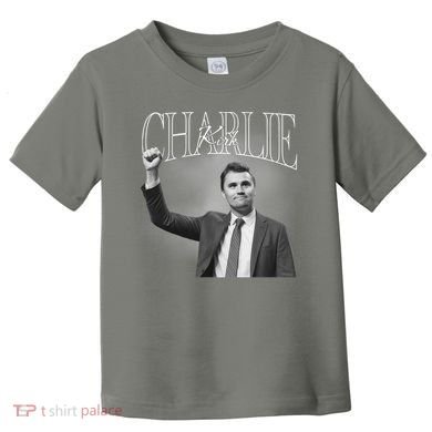 Justice For Charlie Kirk Memorial Tribute Toddler T-Shirt