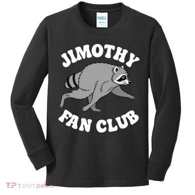 Jimothy Fan Club Kids Long Sleeve Shirt