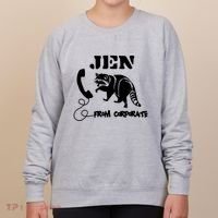 Jen From Corporate Women's Sweatshirt thumb 0