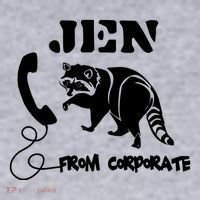 Jen From Corporate Women's Sweatshirt thumb 2