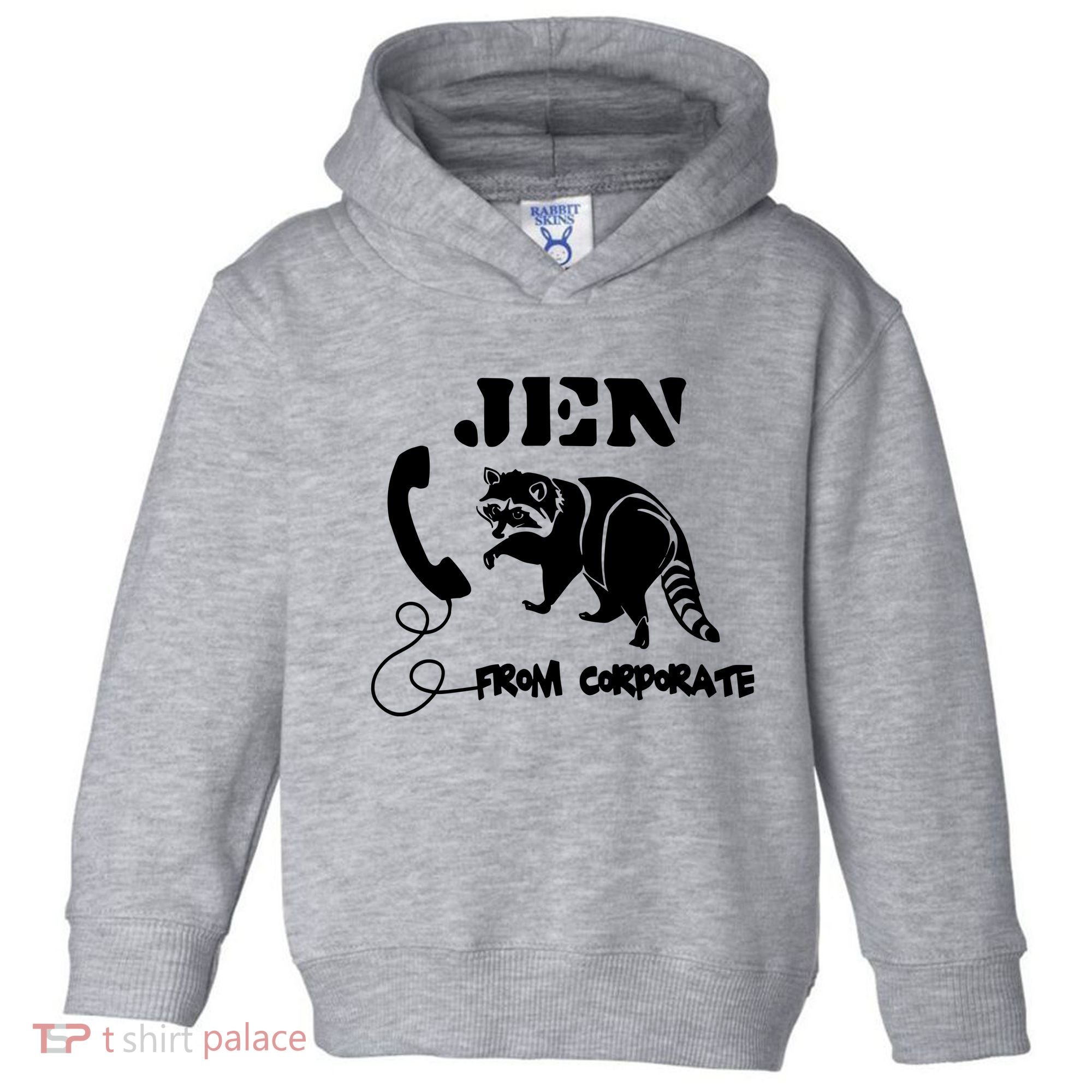 Jen From Corporate Toddler Hoodie