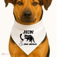 Jen From Corporate USA-Made Doggie Bandana thumb 1