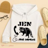 Jen From Corporate Hoodie thumb 4