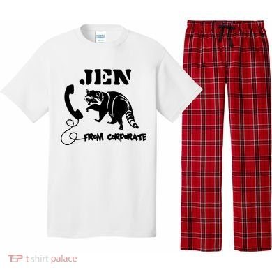 Jen From Corporate Pajama Set