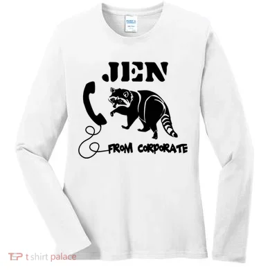 Jen From Corporate Women's Long Sleeve Shirt
