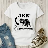 Jen From Corporate Women's T-Shirt thumb 3