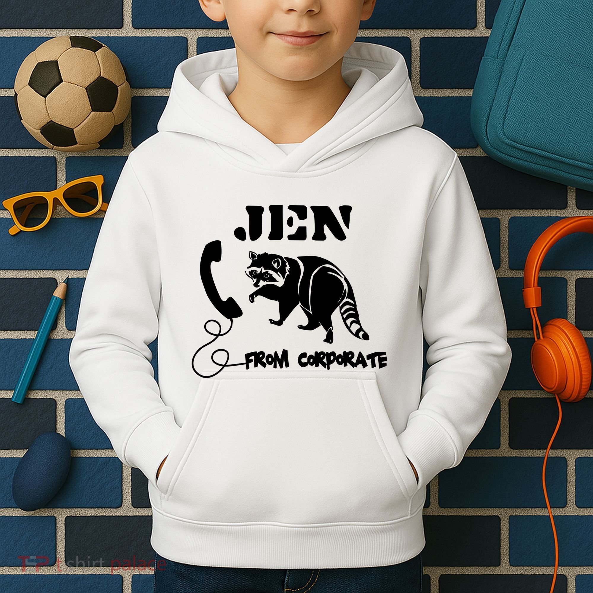 Jen From Corporate Kids Hoodie