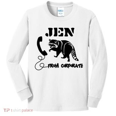 Jen From Corporate Kids Long Sleeve Shirt