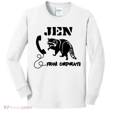 Jen From Corporate Kids Long Sleeve Shirt