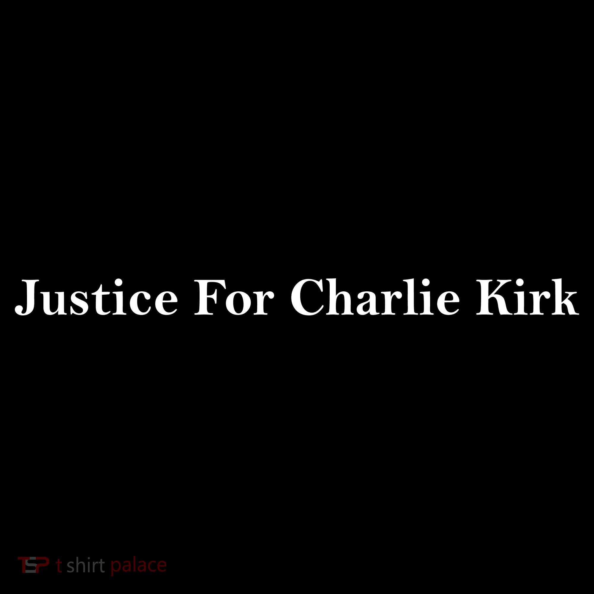 Justice For Charlie Kirk Women's Hoodie