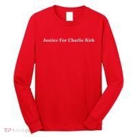 Justice For Charlie Kirk Long Sleeve Shirt thumb 0