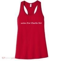 Justice For Charlie Kirk Women's Tank Top thumb 0