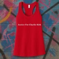 Justice For Charlie Kirk Women's Tank Top thumb 3