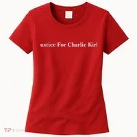 Justice For Charlie Kirk Women's T-Shirt thumb 0
