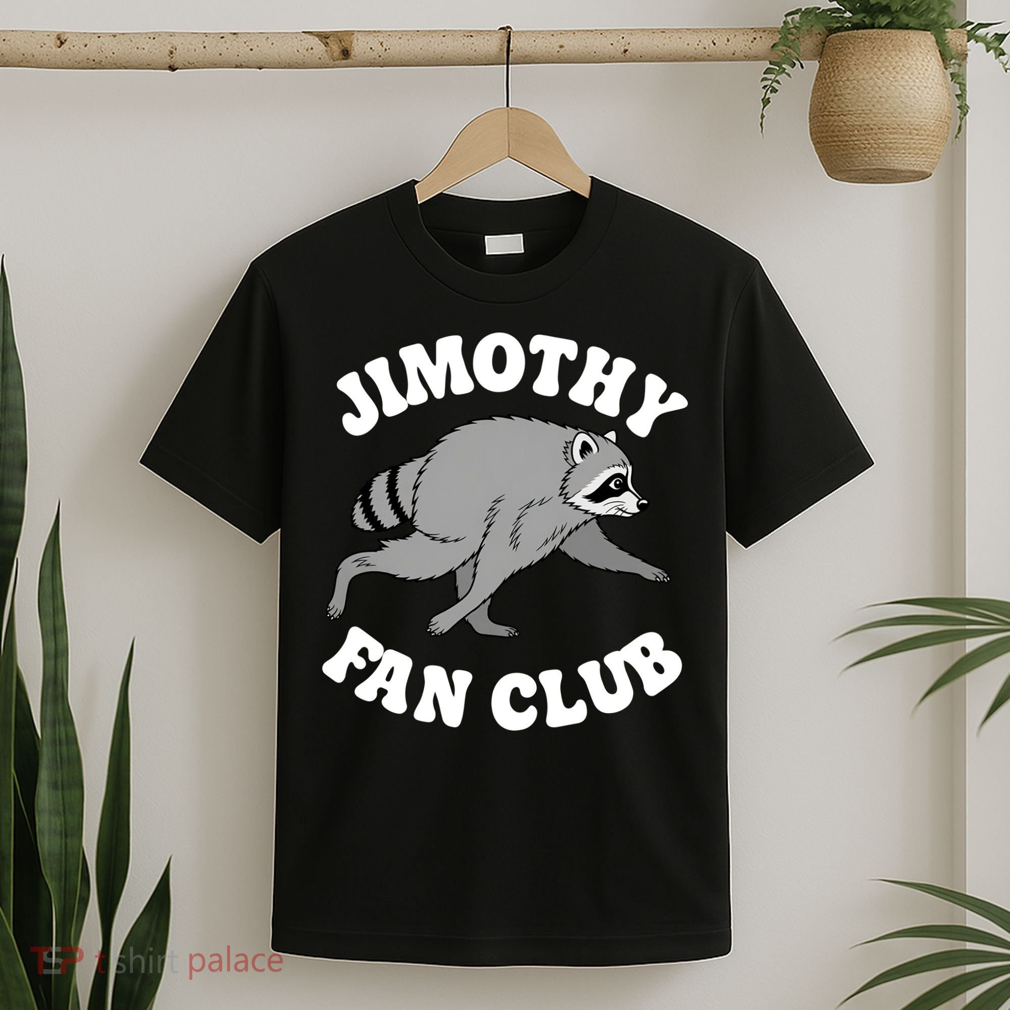 Jimothy Fan Club Seattle Raccoon  T-Shirt