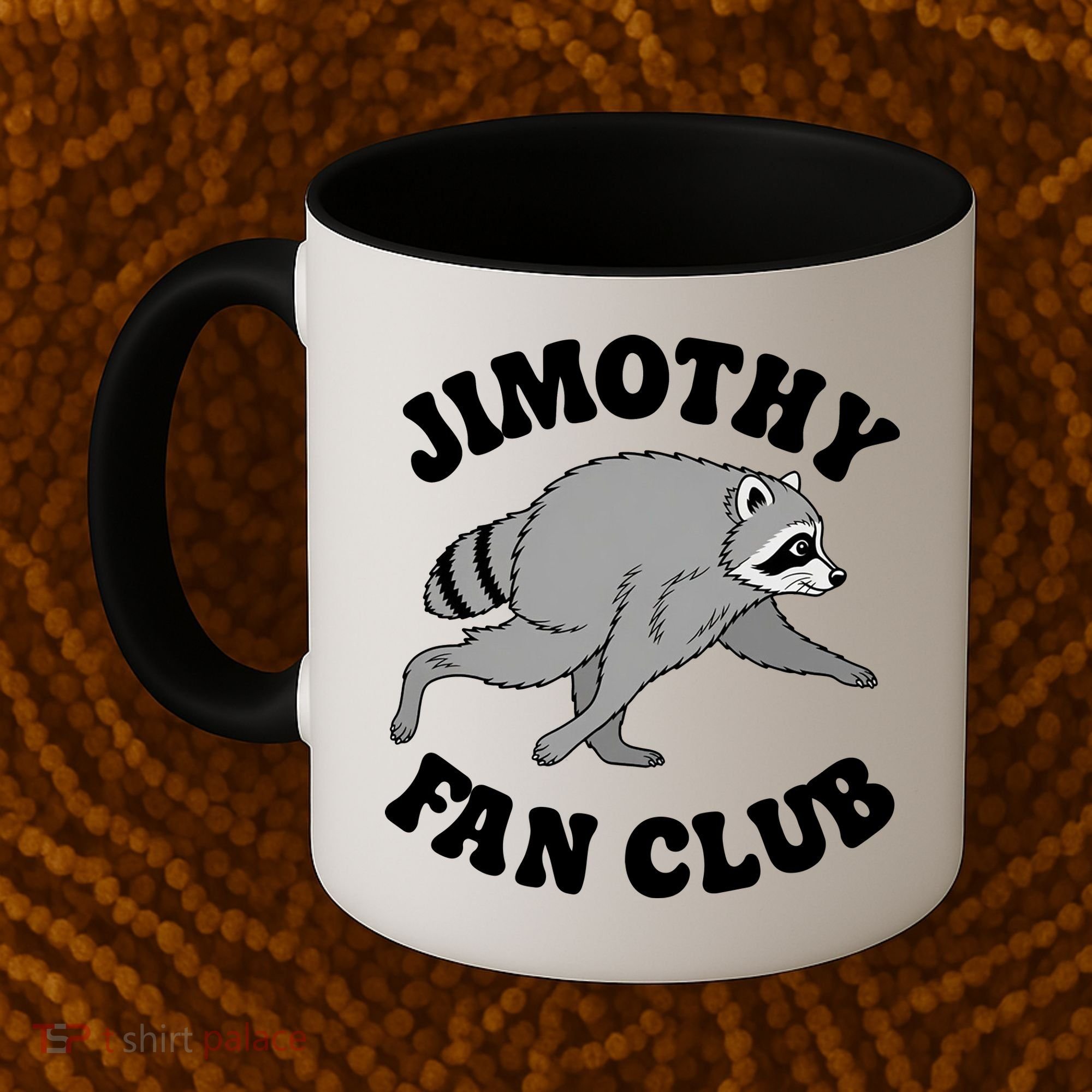 Jimothy Fan Club Seattle Raccoon  Coffee Mug