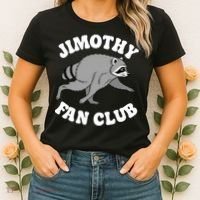 Jimothy Fan Club Seattle Raccoon  Women's T-Shirt thumb 2