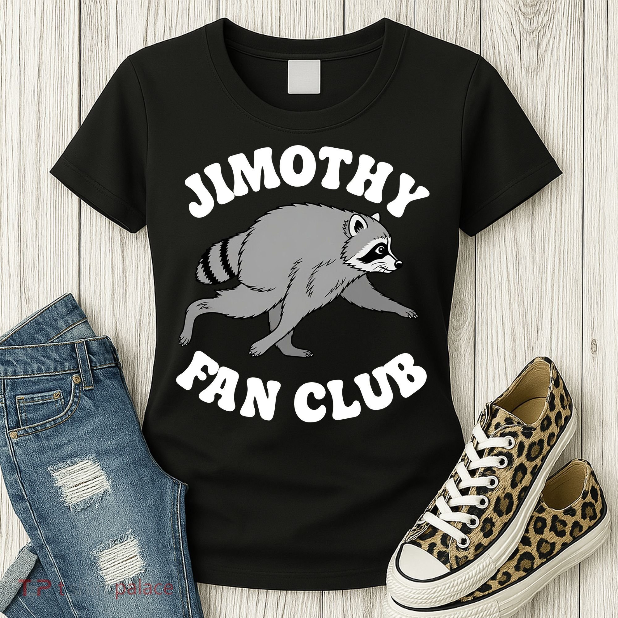 Jimothy Fan Club Seattle Raccoon  Women's T-Shirt
