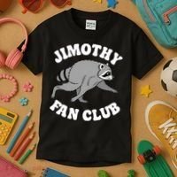 Jimothy Fan Club Seattle Raccoon  Kids T-Shirt thumb 3