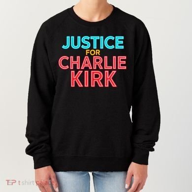 Justice For Charlie Kirk Pray Tribute Women's Sweatshirt