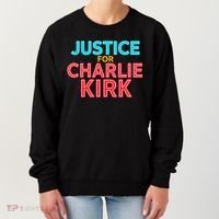 Justice For Charlie Kirk Pray Tribute Women's Sweatshirt thumb 0
