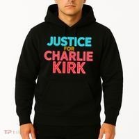 Justice For Charlie Kirk Pray Tribute Hoodie thumb 2