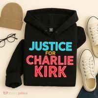 Justice For Charlie Kirk Pray Tribute Hoodie thumb 4