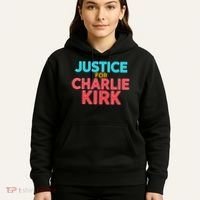 Justice For Charlie Kirk Pray Tribute Hoodie thumb 5