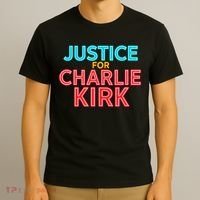 Justice For Charlie Kirk Pray Tribute T-Shirt thumb 3