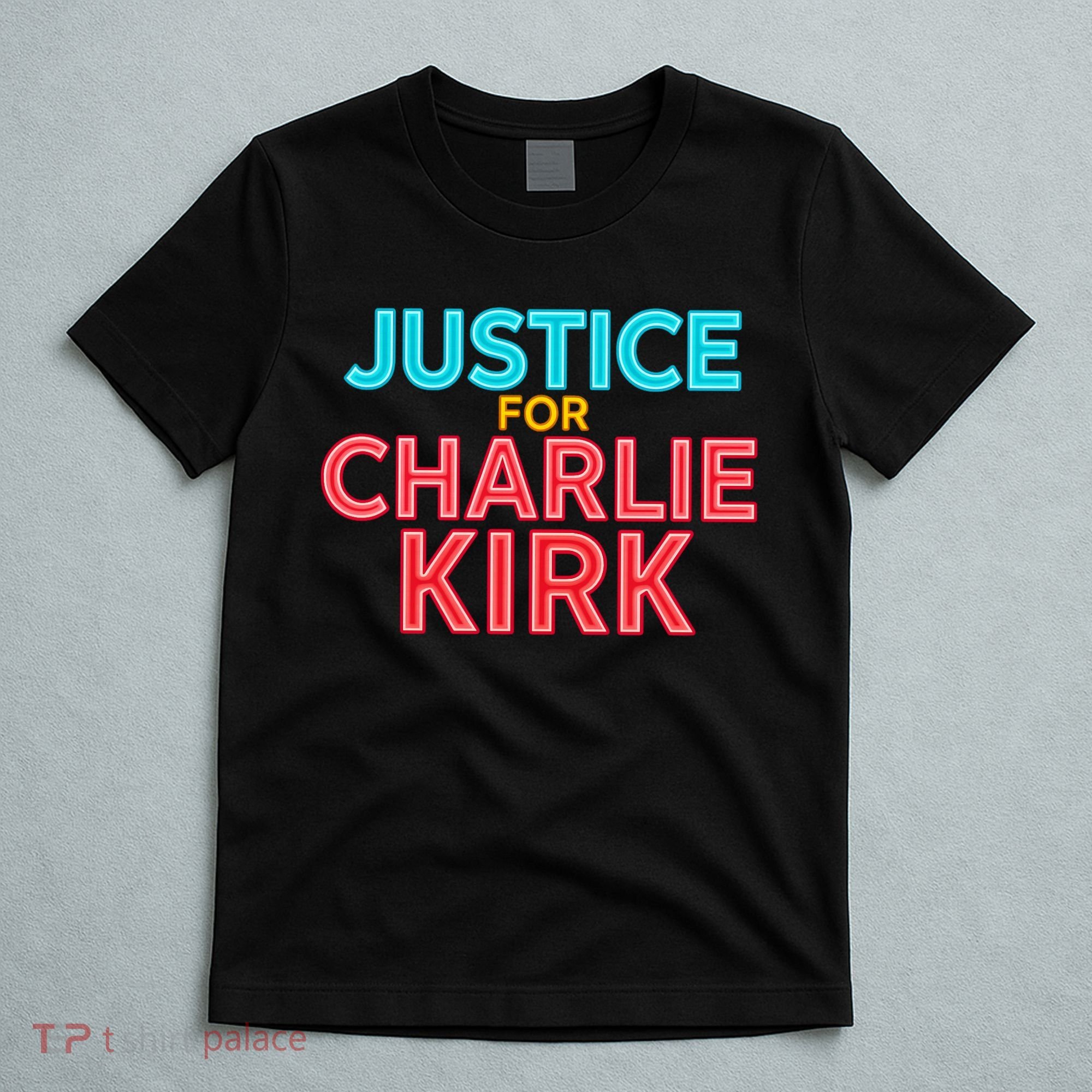 Justice For Charlie Kirk Pray Tribute T-Shirt