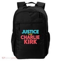 Justice For Charlie Kirk Pray Tribute Backpack thumb 0