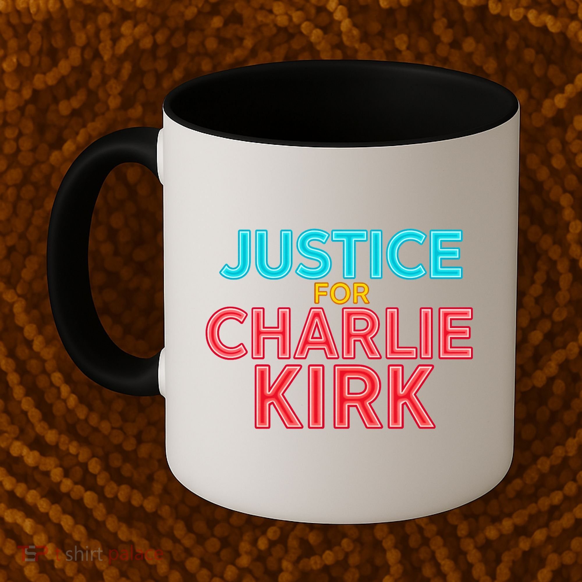 Justice For Charlie Kirk Pray Tribute Coffee Mug